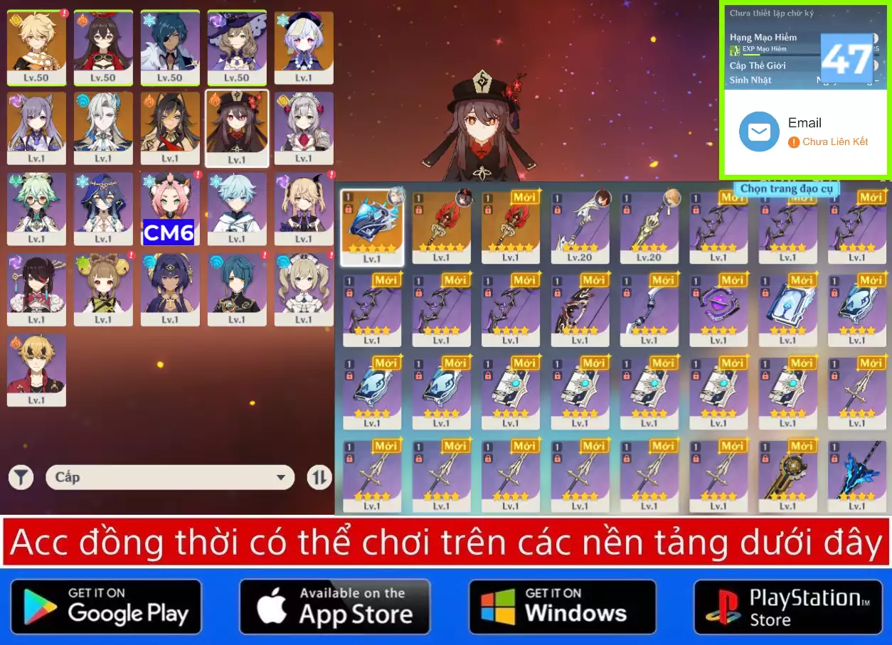 Ảnh acc Genshin