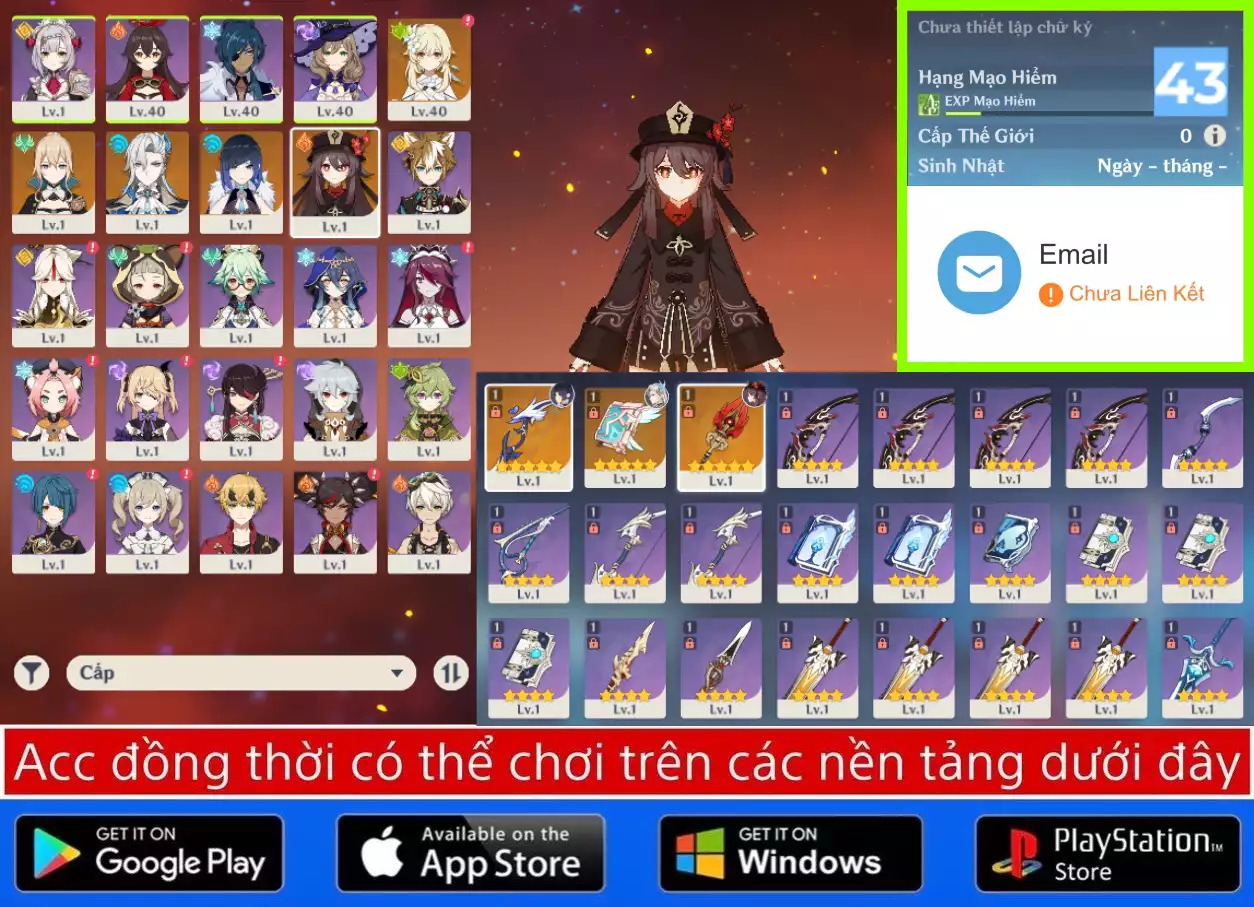 Ảnh acc Genshin