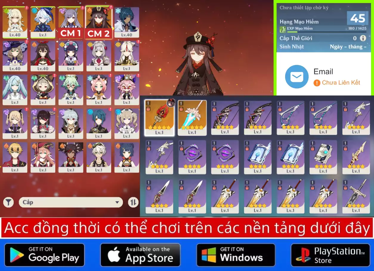 Ảnh acc Genshin